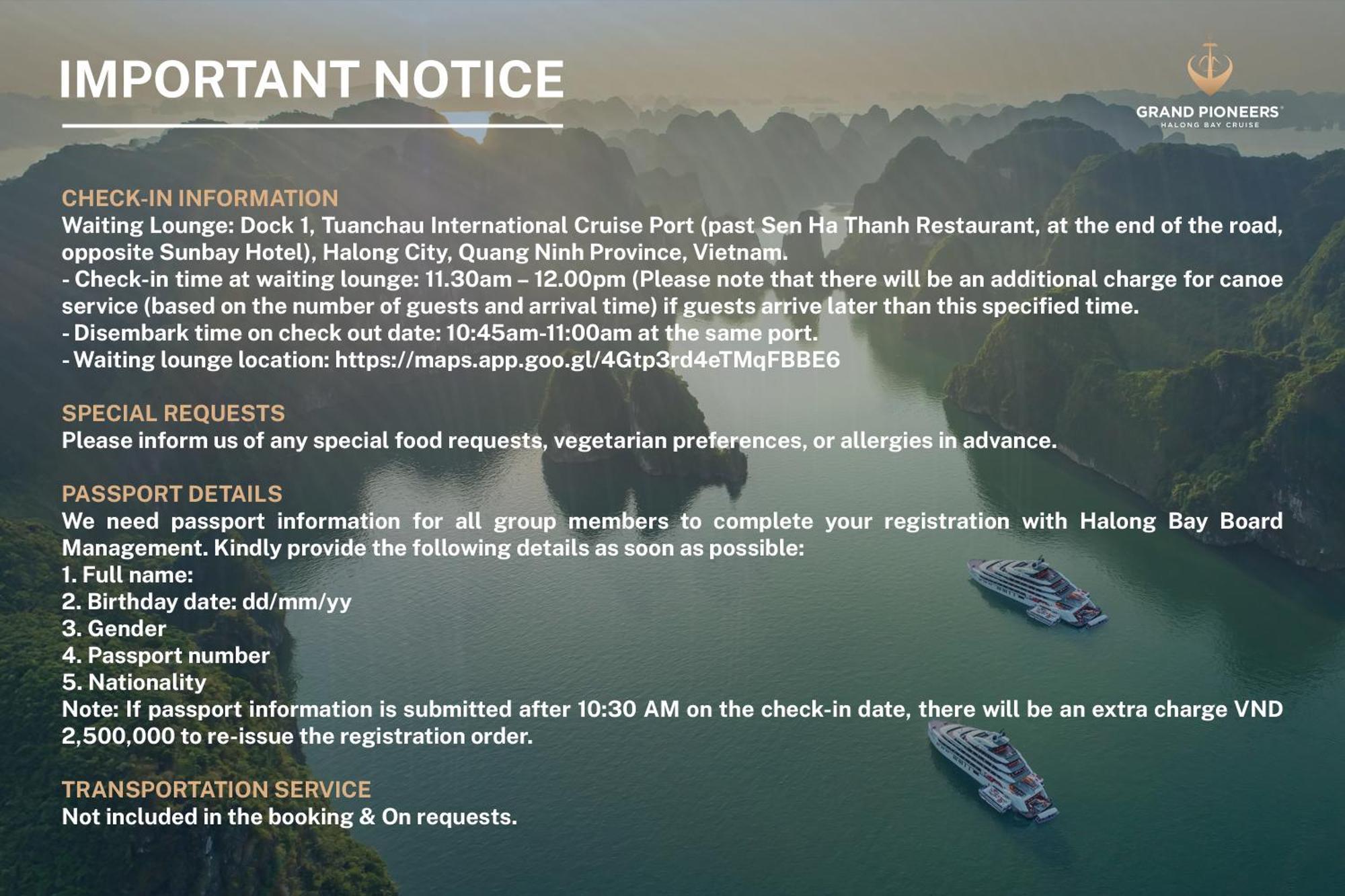 Grand Pioneers Halong Bay Cruise 1 Hotel Ha Long Bagian luar foto